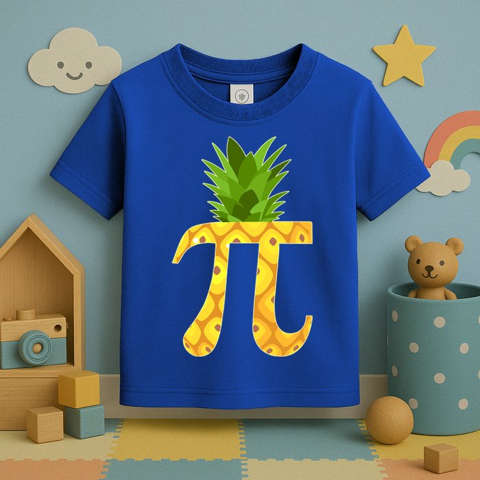 Funny PI-neapple PI 3.14 Day Toddler T-Shirt