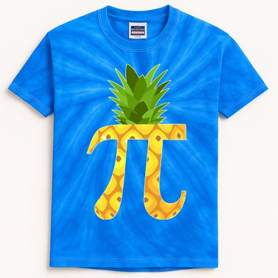 Funny PI-neapple PI 3.14 Day Kids Tie-Dye T-Shirt