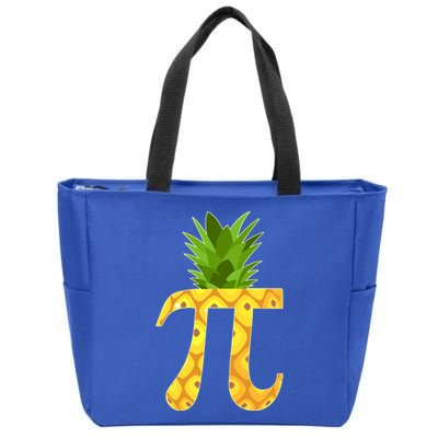 Funny PI-neapple PI 3.14 Day Zip Tote Bag
