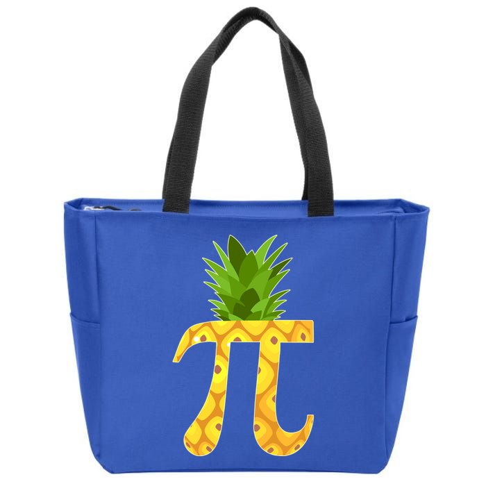 Funny PI-neapple PI 3.14 Day Zip Tote Bag