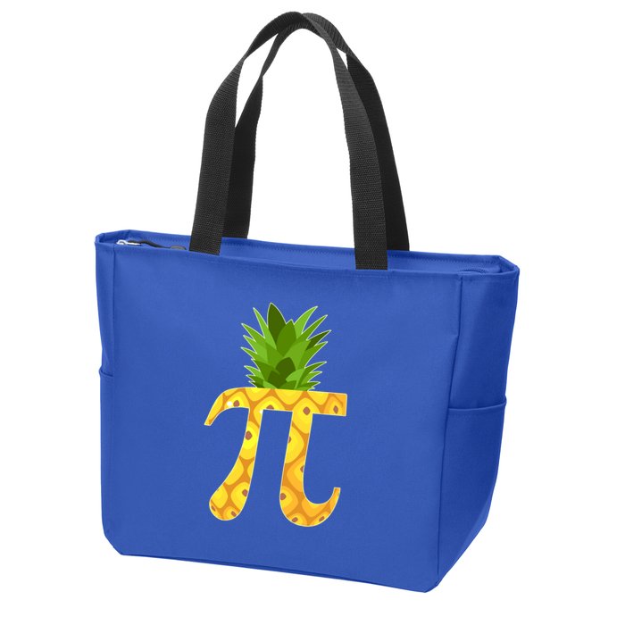 Funny PI-neapple PI 3.14 Day Zip Tote Bag