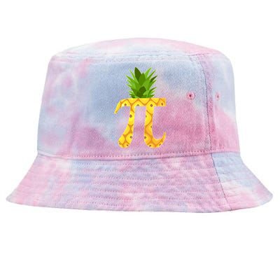 Funny PI-neapple PI 3.14 Day Tie-Dyed Bucket Hat