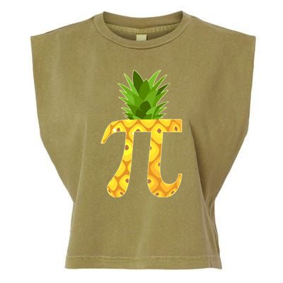 Funny PI-neapple PI 3.14 Day Garment-Dyed Women's Muscle Tee