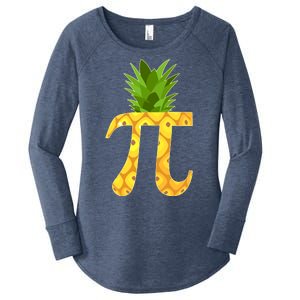 Funny PI-neapple PI 3.14 Day Women's Perfect Tri Tunic Long Sleeve Shirt