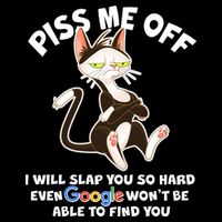 Funny Piss Me Off Cat Meme Cooling Performance Crew T-Shirt