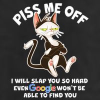 Funny Piss Me Off Cat Meme Hat