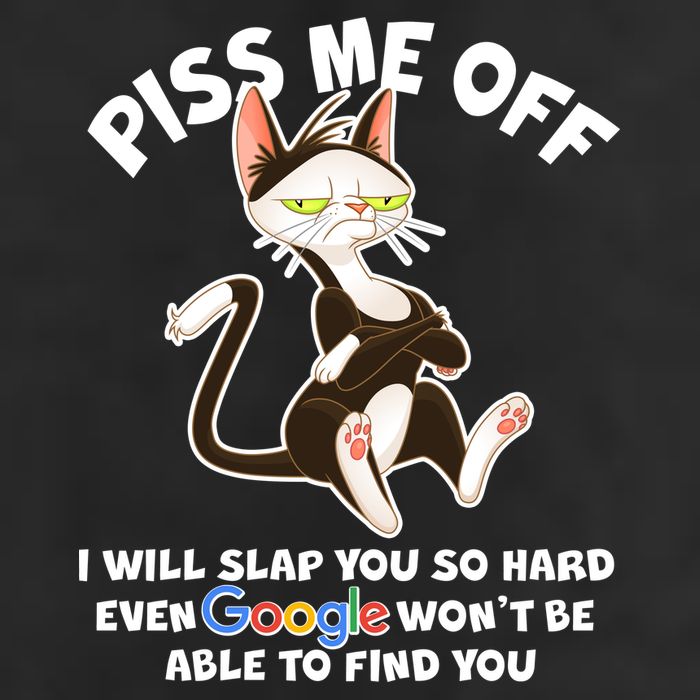 Funny Piss Me Off Cat Meme Hat