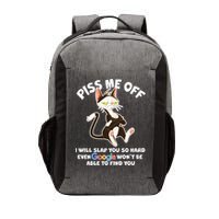 Funny Piss Me Off Cat Meme Vector Backpack
