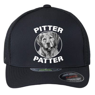 Funny Pitter-Patter Arch Flexfit Unipanel Trucker Cap