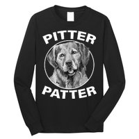 Funny Pitter-Patter Arch Long Sleeve Shirt