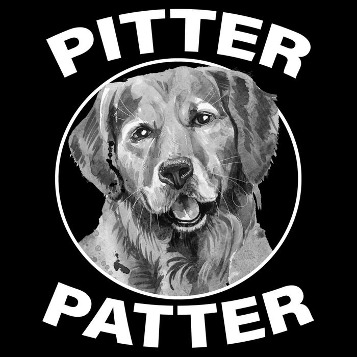 Funny Pitter-Patter Arch Cooling Performance Long Sleeve Crew