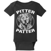 Funny Pitter-Patter Arch Baby Bodysuit