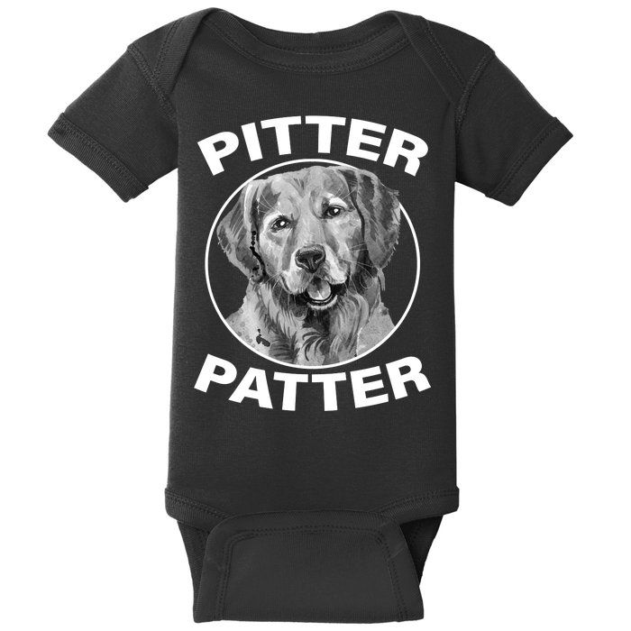 Funny Pitter-Patter Arch Baby Bodysuit