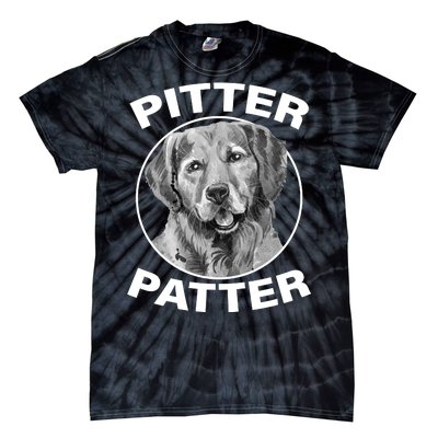 Funny Pitter-Patter Arch Tie-Dye T-Shirt