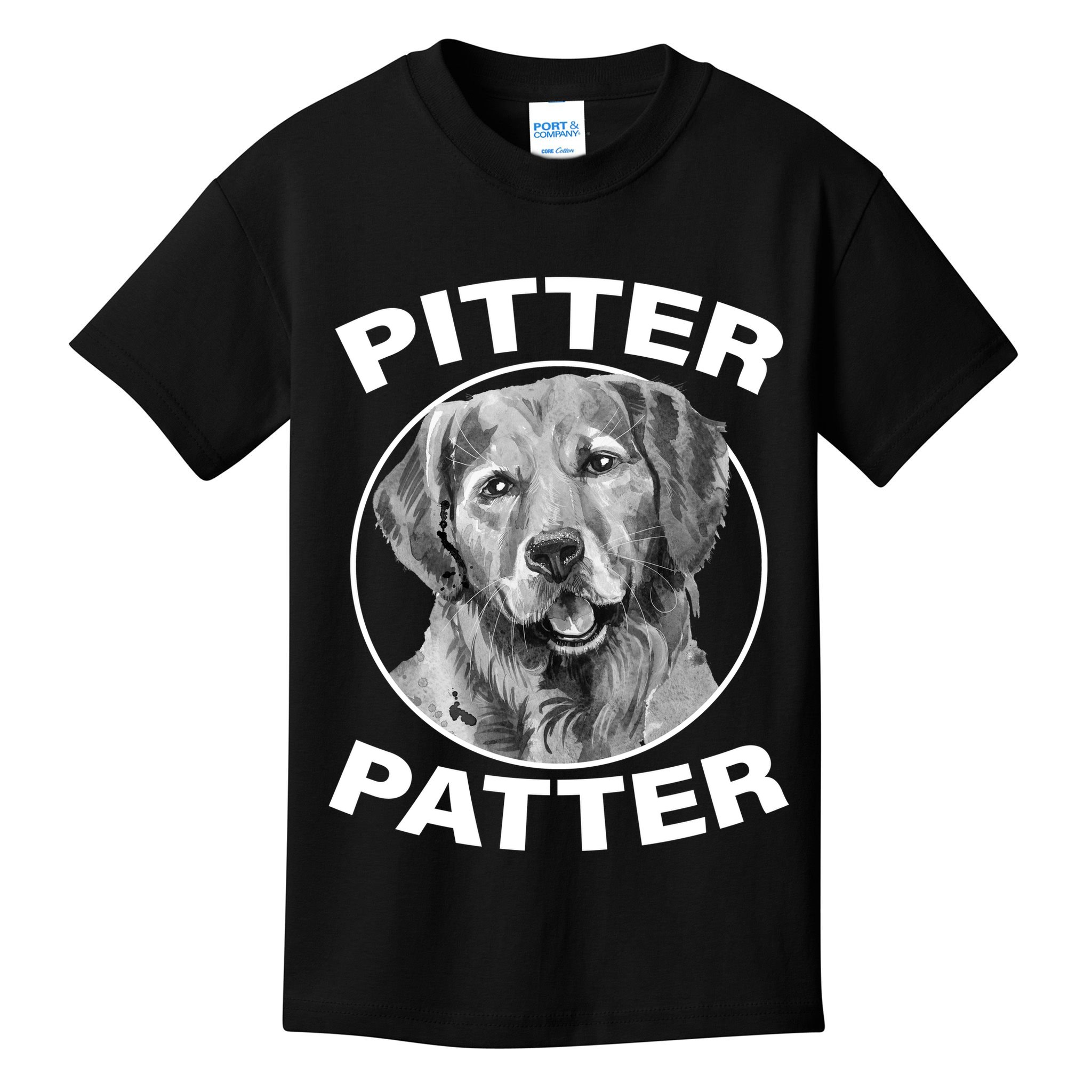 Funny Pitter-Patter Arch Kids T-Shirt