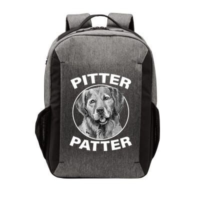 Funny Pitter-Patter Arch Vector Backpack