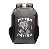 Funny Pitter-Patter Arch Vector Backpack