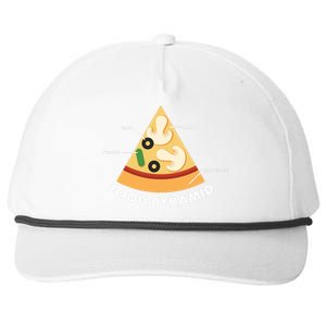 Funny Pizza Food Pyramid Snapback Five-Panel Rope Hat