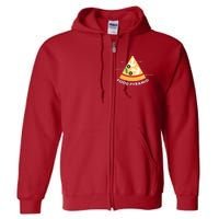 Funny Pizza Food Pyramid Full Zip Hoodie