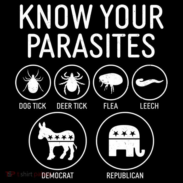 Funny Political Meme Know Your Parasites Flatbill Hat
