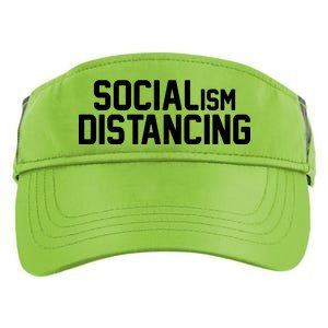 Funny Political Socialism Distancing  Adult Drive Performance Visor