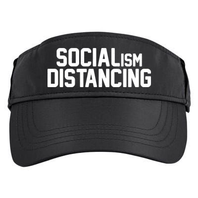 Funny Political Socialism Distancing  Adult Drive Performance Visor