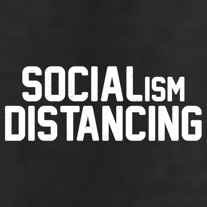 Funny Political Socialism Distancing  Adult Drive Performance Visor