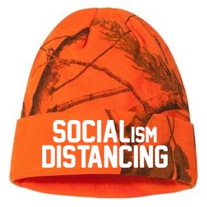 Funny Political Socialism Distancing  Kati Licensed 12" Camo Beanie