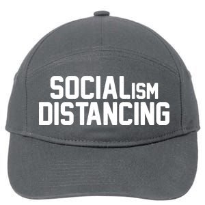 Funny Political Socialism Distancing  7-Panel Snapback Hat