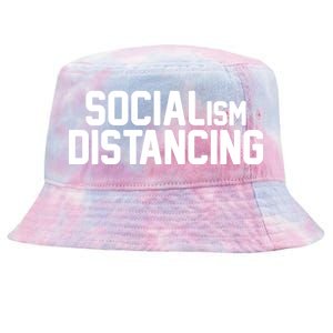 Funny Political Socialism Distancing  Tie-Dyed Bucket Hat