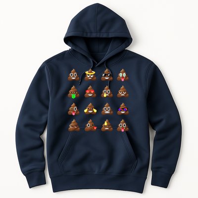 Funny Poop Emoji's Smiley Hoodie