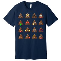 Funny Poop Emoji's Smiley Premium T-Shirt