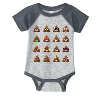 Funny Poop Emoji's Smiley Infant Baby Jersey Bodysuit