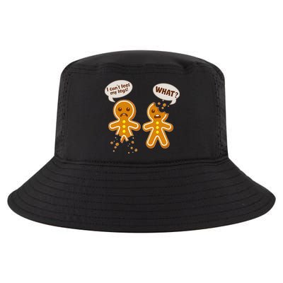 Funny Poor Gingerbread Christmas Cookies Cool Comfort Performance Bucket Hat