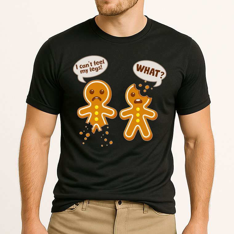 Funny Poor Gingerbread Christmas Cookies Performance Shirt