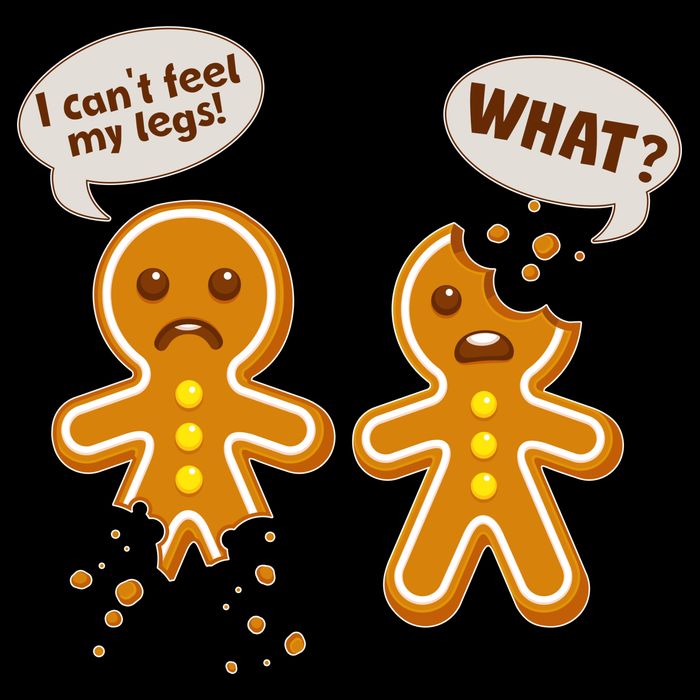 Funny Poor Gingerbread Christmas Cookies City Backpack