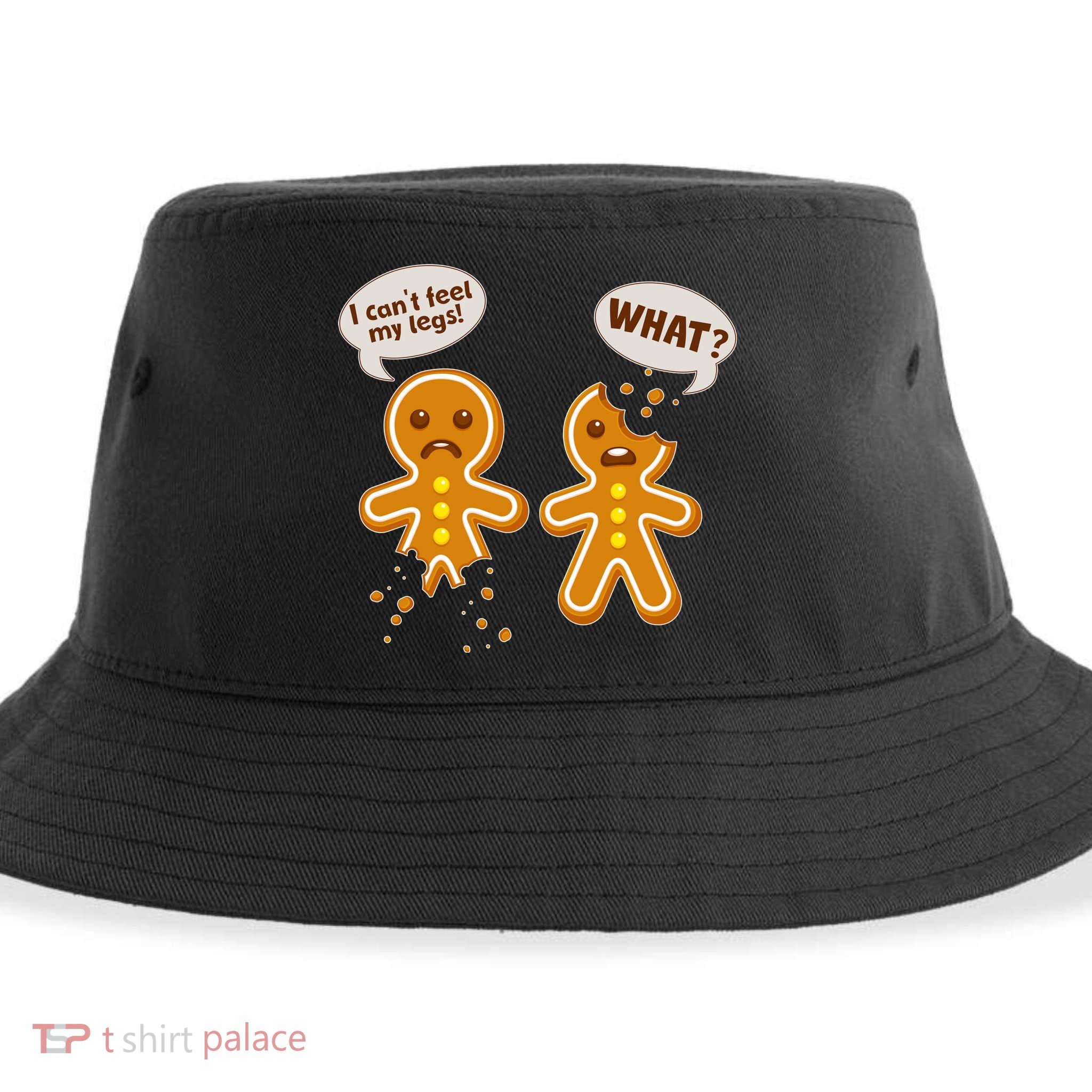 Funny Poor Gingerbread Christmas Cookies Sustainable Bucket Hat