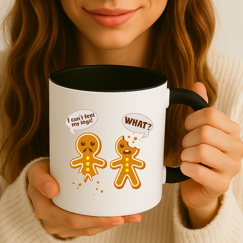 Funny Poor Gingerbread Christmas Cookies Mug