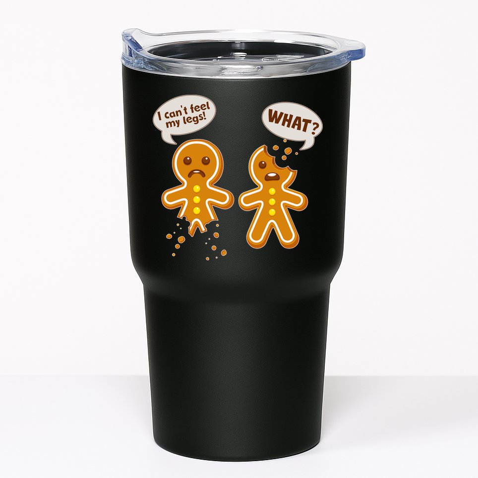 Funny Poor Gingerbread Christmas Cookies Tumbler