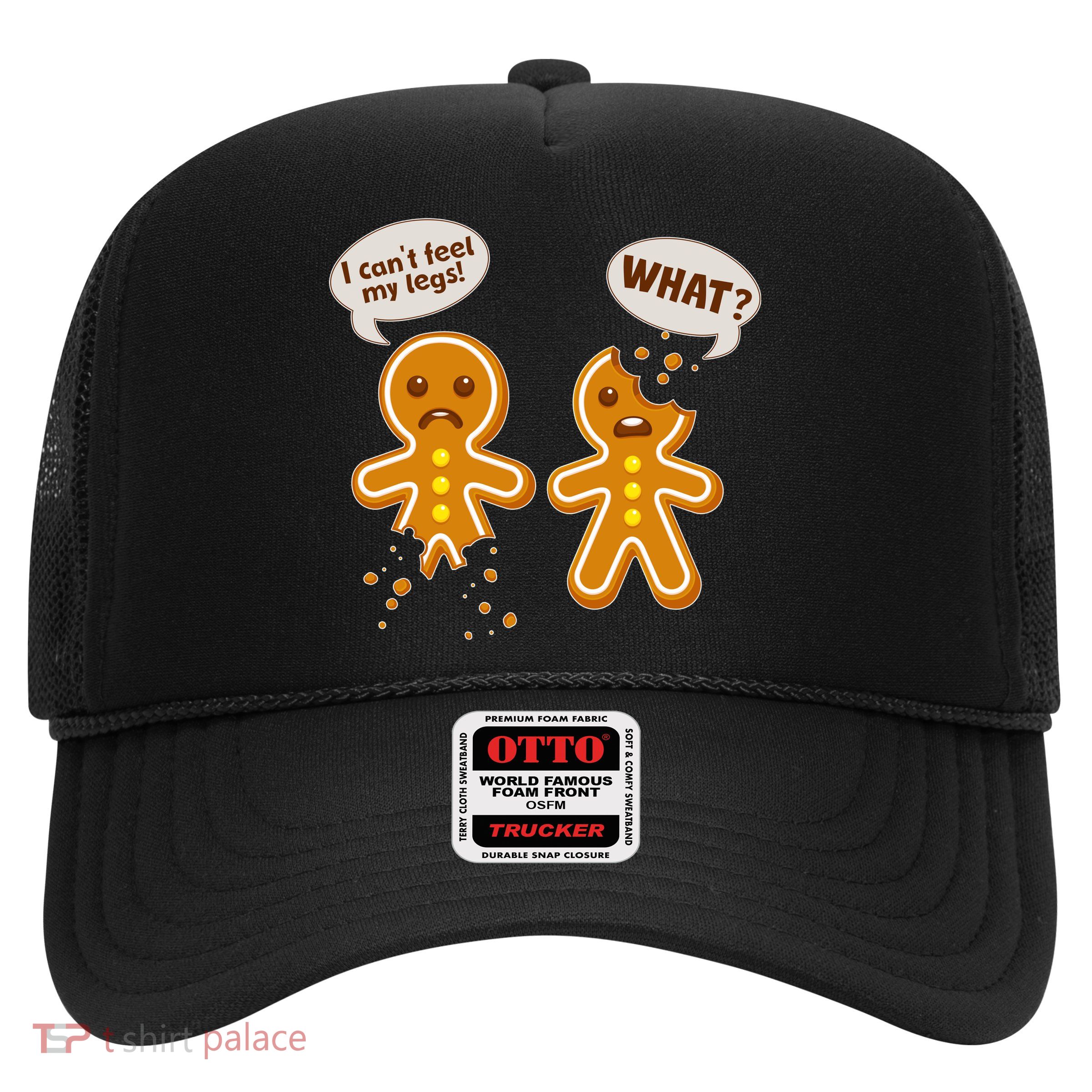 Funny Poor Gingerbread Christmas Cookies Trucker Hat