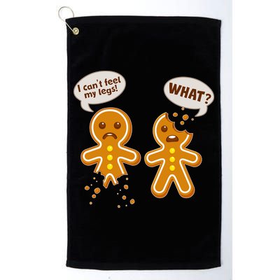 Funny Poor Gingerbread Christmas Cookies Golf Towel