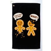 Funny Poor Gingerbread Christmas Cookies Golf Towel