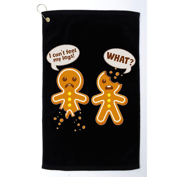 Funny Poor Gingerbread Christmas Cookies Golf Towel