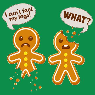 Funny Poor Gingerbread Christmas Cookies T-Shirt