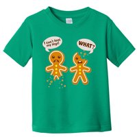 Funny Poor Gingerbread Christmas Cookies Toddler T-Shirt