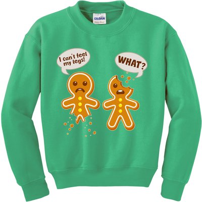 Funny Poor Gingerbread Christmas Cookies Kids Sweatshirt