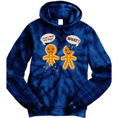 Funny Poor Gingerbread Christmas Cookies Tie Dye Hoodie