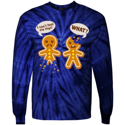 Funny Poor Gingerbread Christmas Cookies Tie-Dye Long Sleeve Shirt