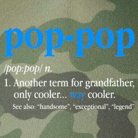 Funny Pop Pop Definition Cool Fathers Day Legacy Tie Dye Trucker Hat