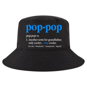 Funny Pop Pop Definition Cool Fathers Day Cool Comfort Performance Bucket Hat